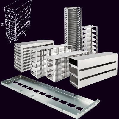 RACK CONGELACION C/BANDEJA 140X550X290